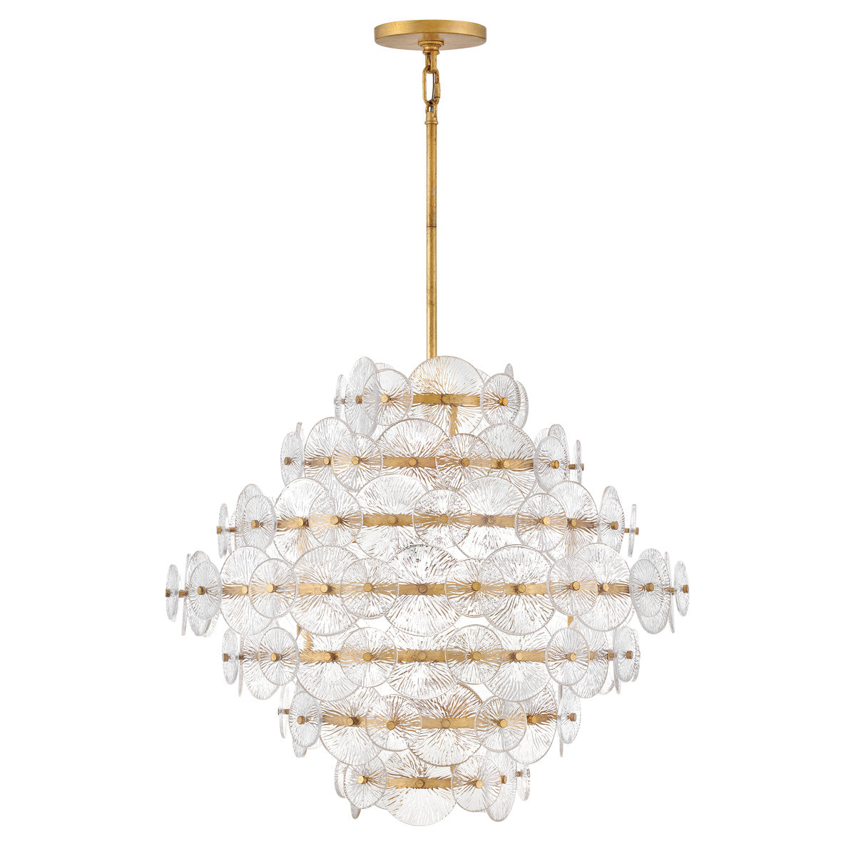 16 - Light Unique Tiered Chandelier