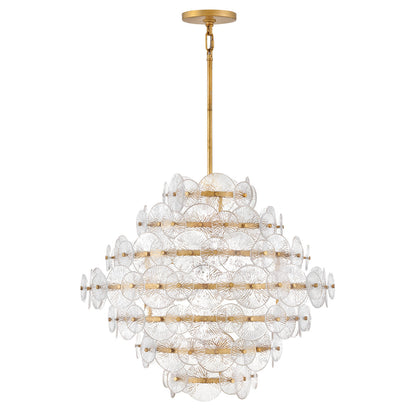 16 - Light Unique Tiered Chandelier