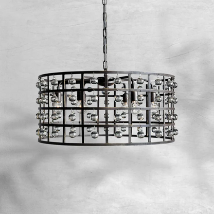 La Cage Round Chandelier 6/8/12 Light