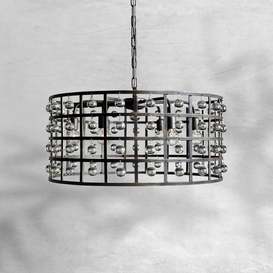 La Cage Round Chandelier 6/8/12 Light