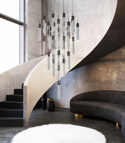 Crystal Cascade Multi-Light PendantBy Design Living