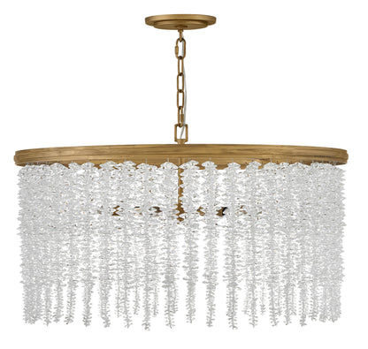 Fredrick Ramond Rubina Medium Convertible Chandelier, Burnished GoldBy Hinkley