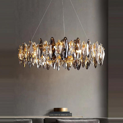 40" Lazzo Crystal Modern Chandelier By MorsaleBy MORSALE