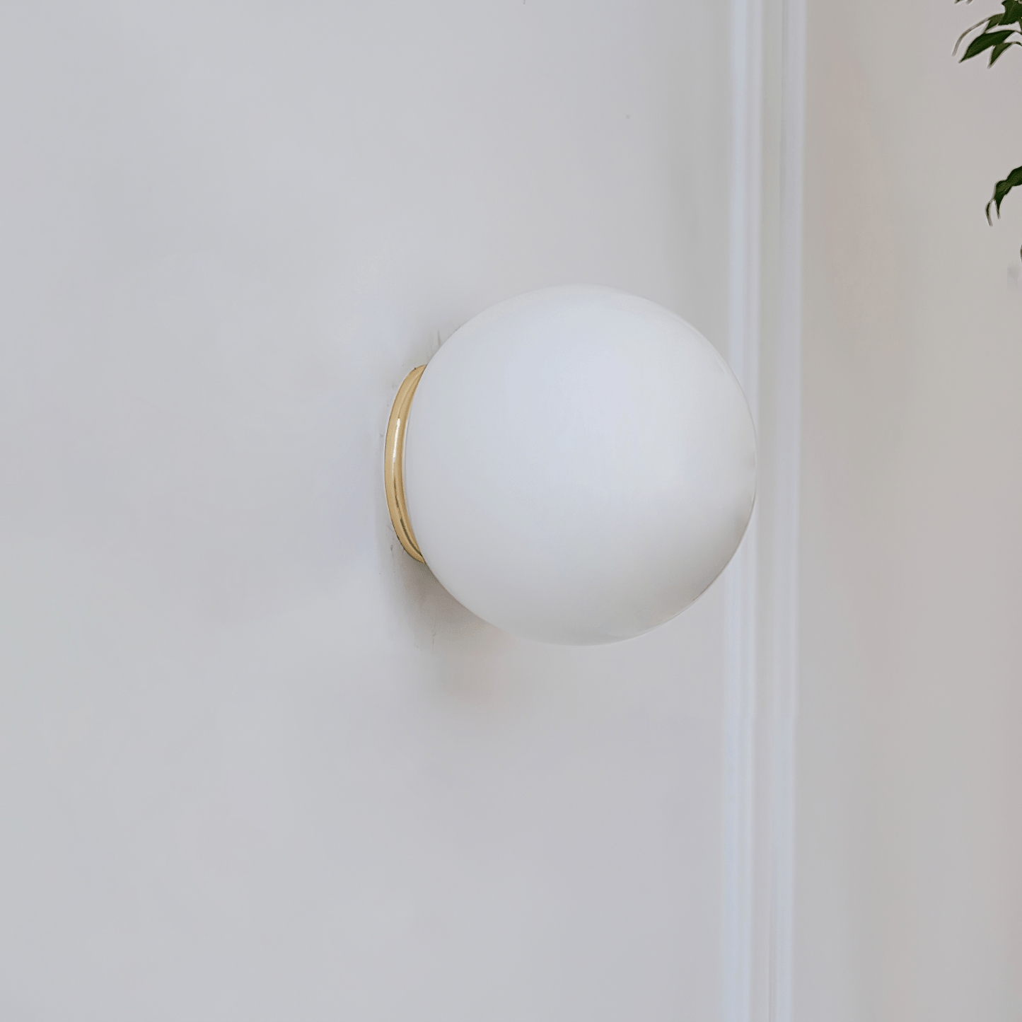 Glass Mini Orb Wall Lamp
