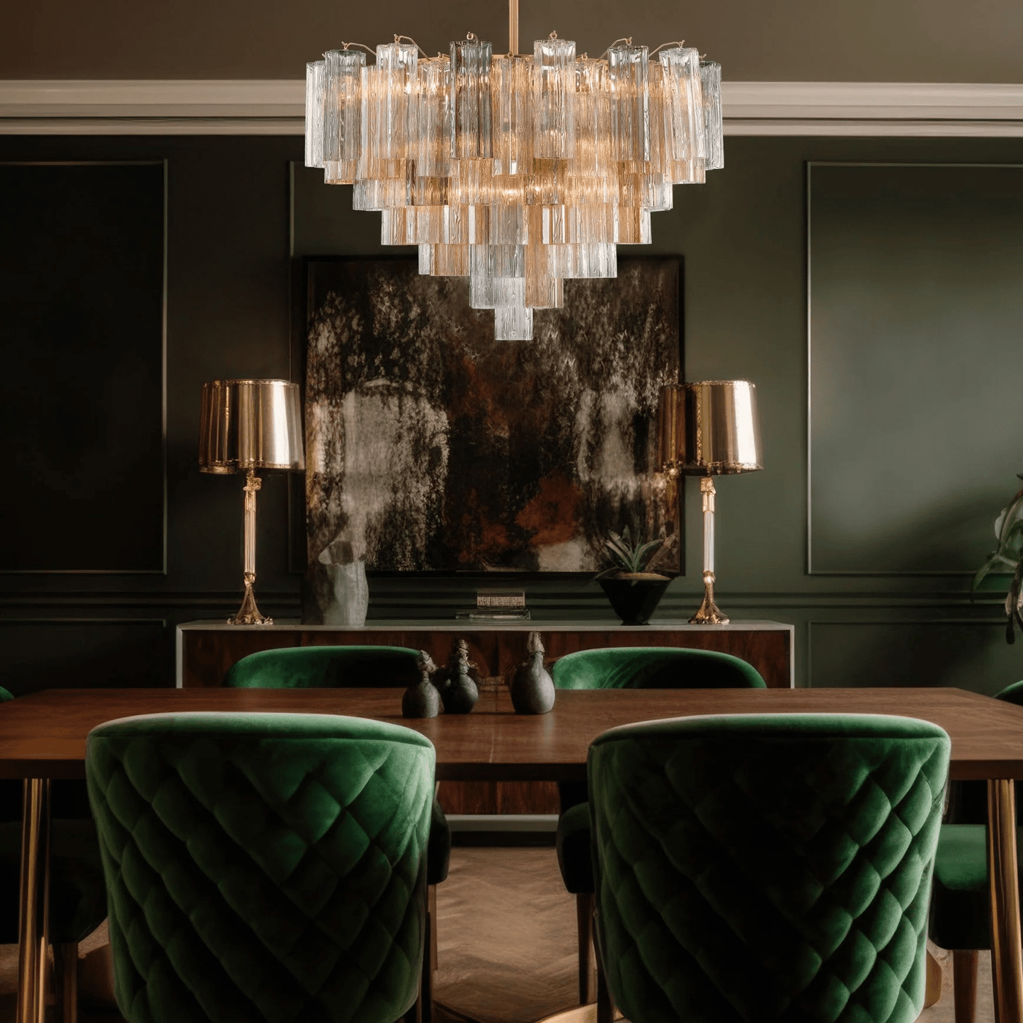 Virella Glass Chandelier