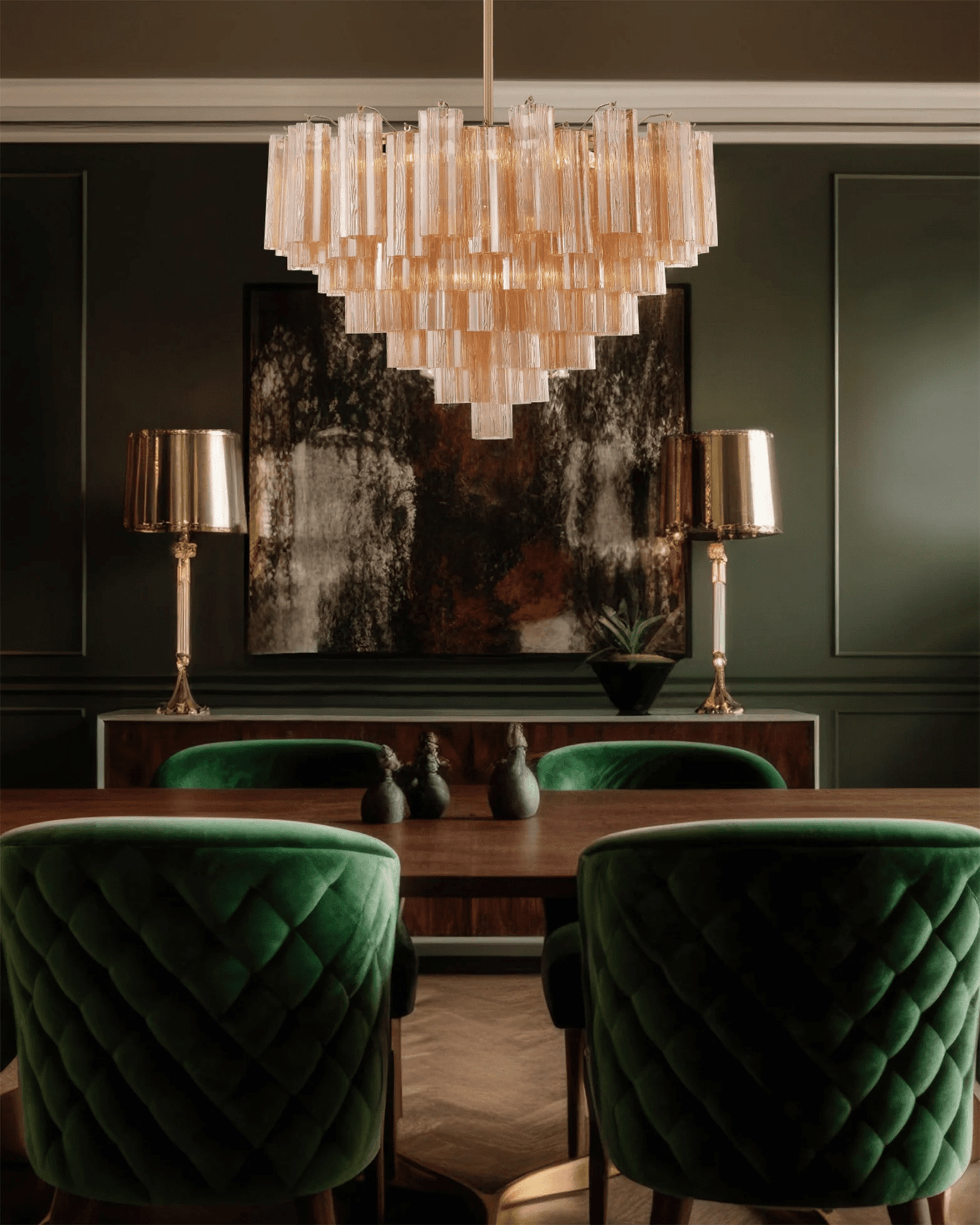 Virella Glass Chandelier
