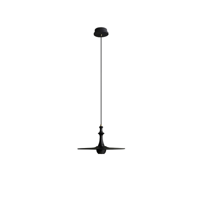 Wooden Spin Pendant Light