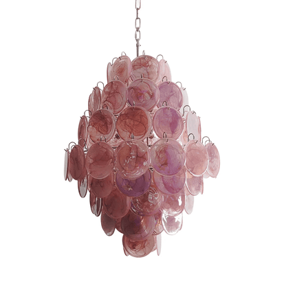 Rosa Glass Chandelier