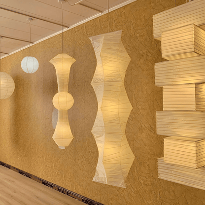 Washi Paper 33N Swag Pendant Light