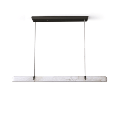 Linear Alabaster Chandelier