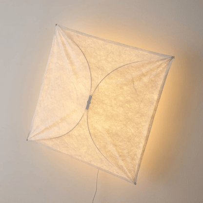 Kite Shaped Paper Wall Lamp