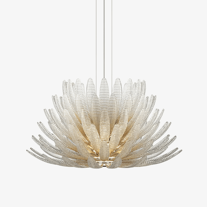 Aurelia Glass Petal Chandelier