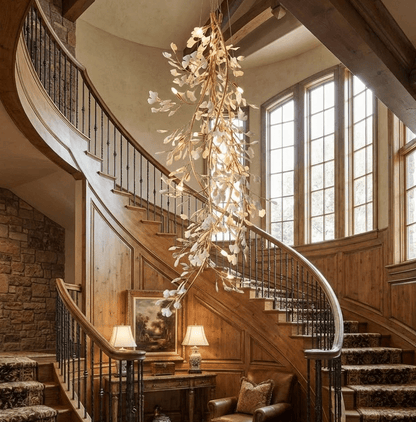 Gingko Long Branch Chandelier