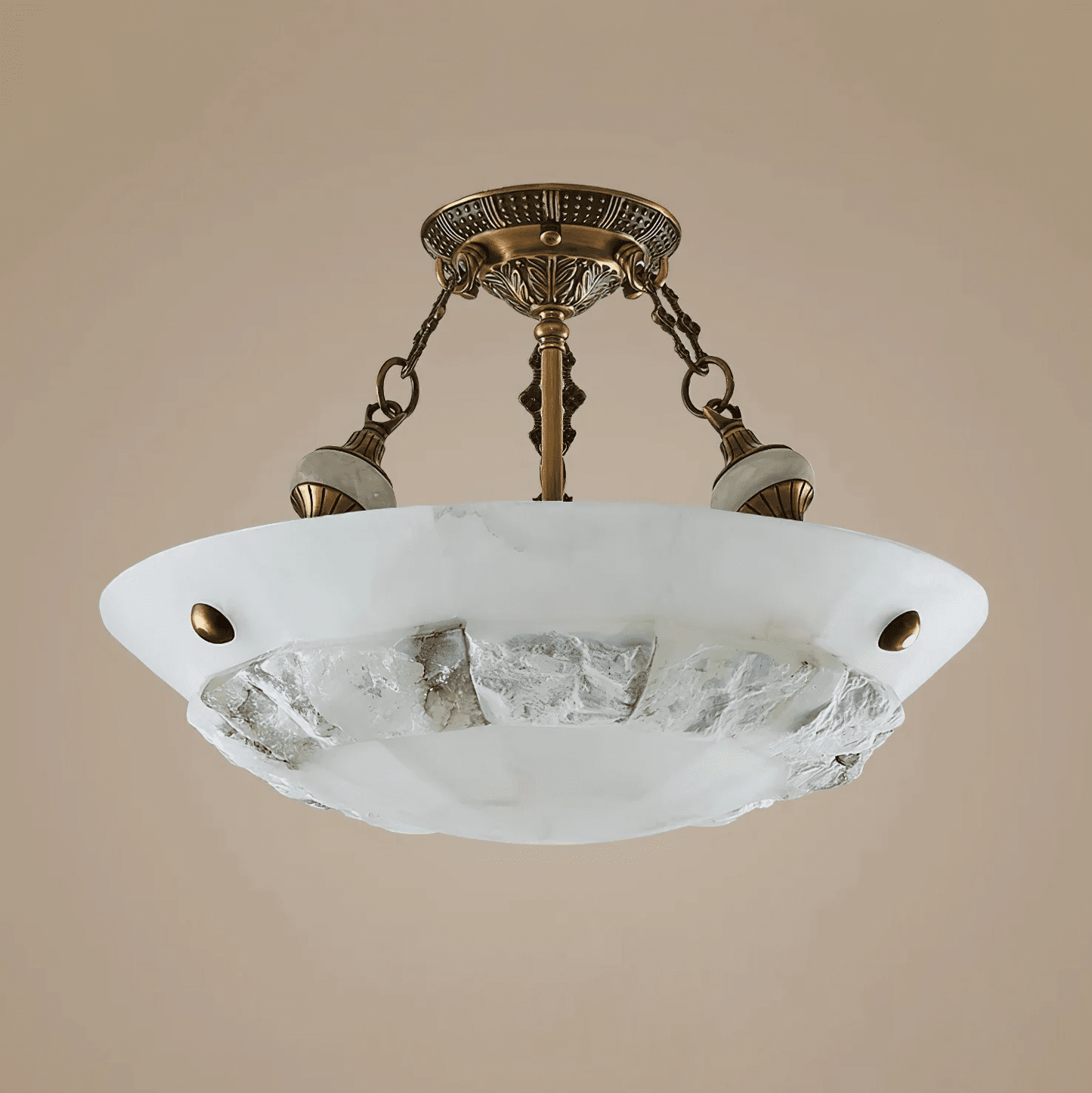 Aureon Alabaster Ceiling Light