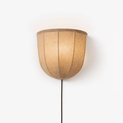 Sienna Linen Plug-in Wall Sconce