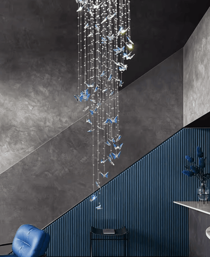 Crystalwing Butterfly Chandelier