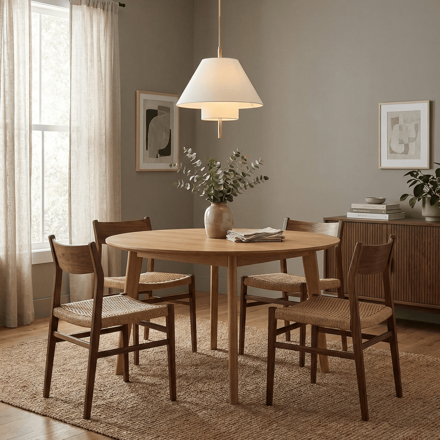 Haloa Fabric Pendant Lamp