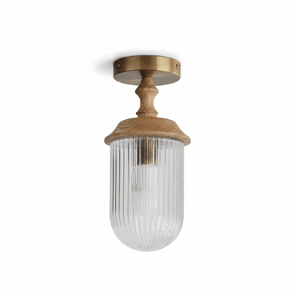 Sylvan Wood Rim Ceiling Lamp