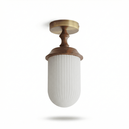 Sylvan Wood Rim Ceiling Lamp