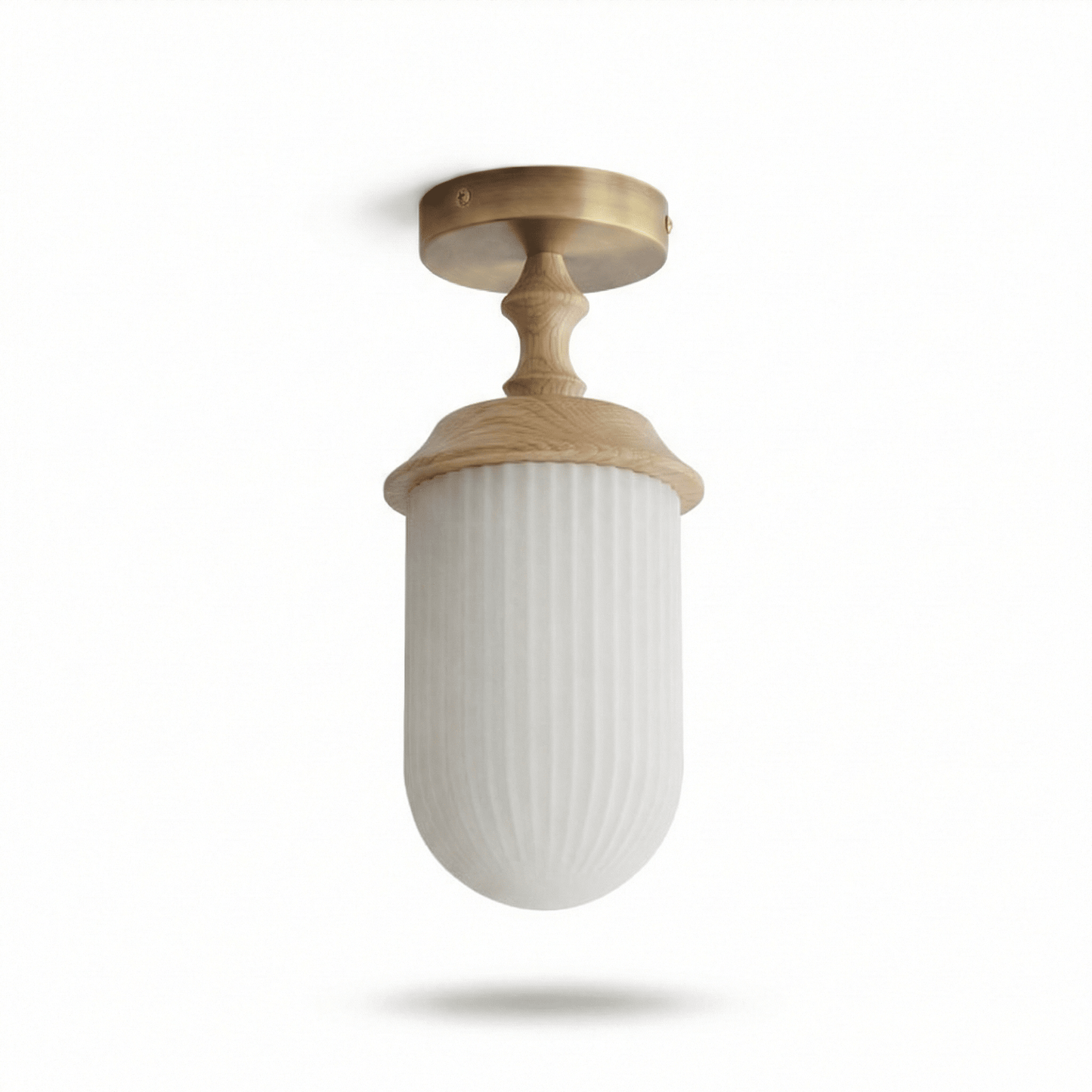 Sylvan Wood Rim Ceiling Lamp