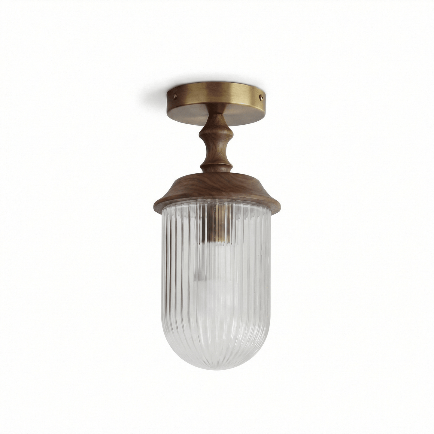 Sylvan Wood Rim Ceiling Lamp