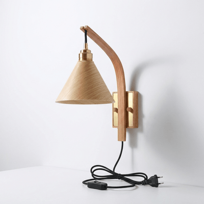 Camber Arc Plug-in Wall Sconce