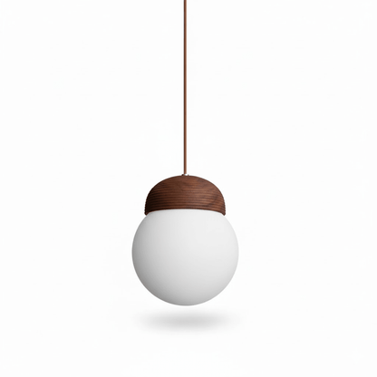 Elowen Fluted Opal Pendant Lamp