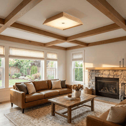 Lumo Wood Ceiling Light