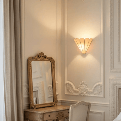 Mica Shell Petal Wall Lamp