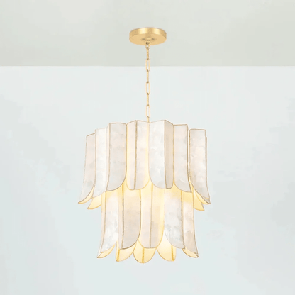 Cascara Shell Chandelier