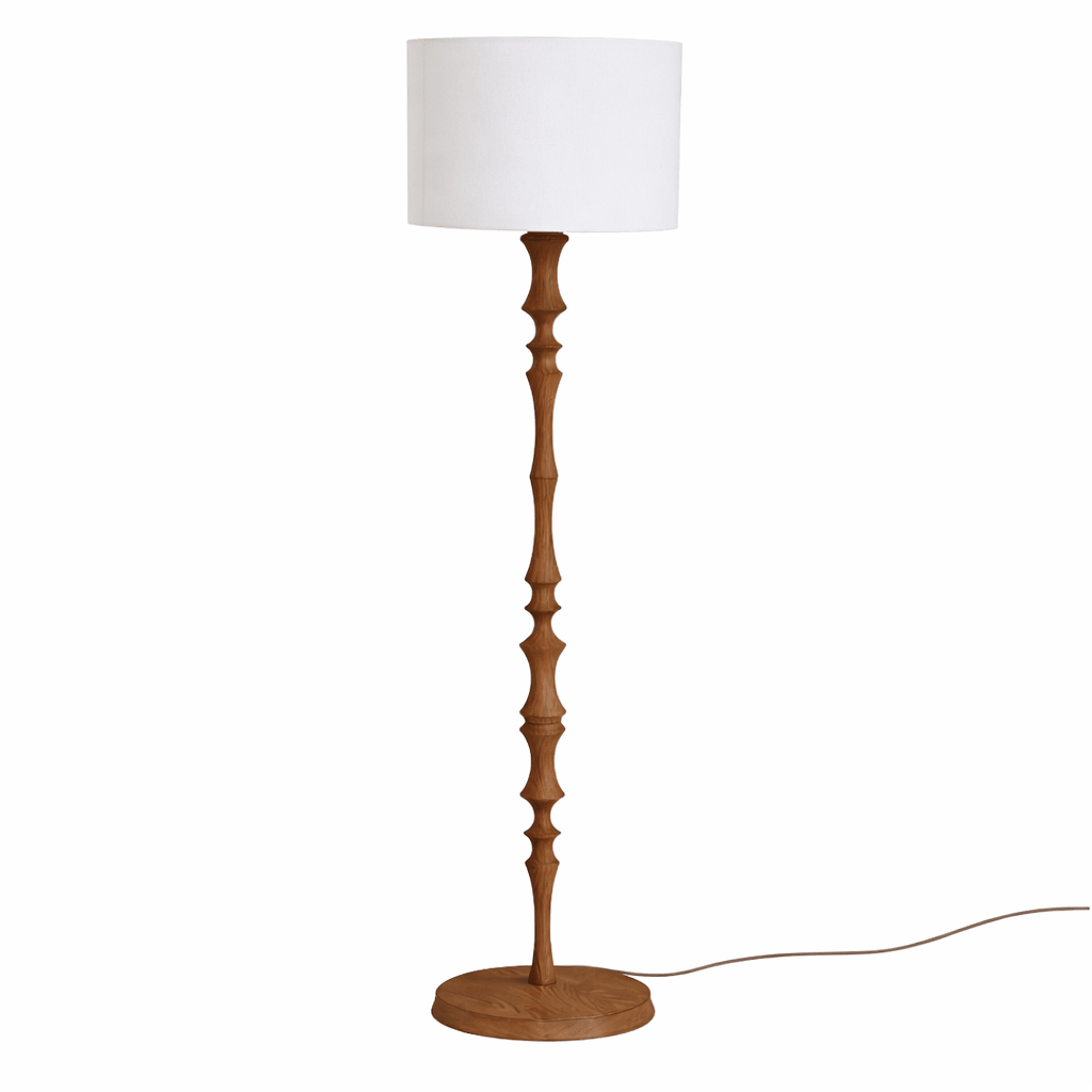 Elowen Wood Floor Lamp