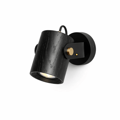 Brinka Wood Wall Spotlight