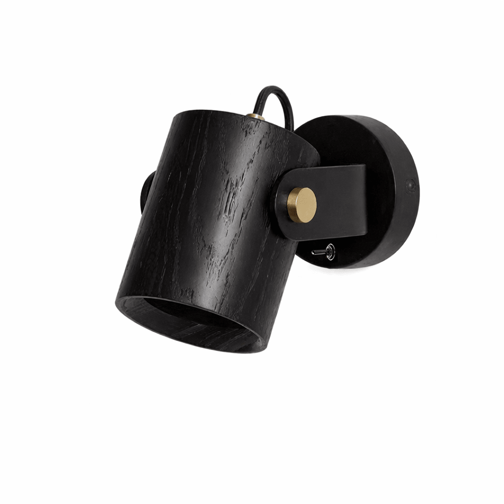 Brinka Wood Wall Spotlight