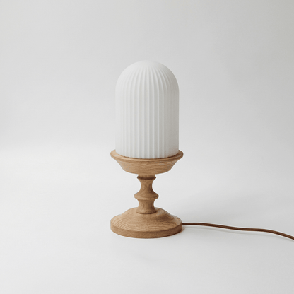 Calyra Ribbed Table Lamp