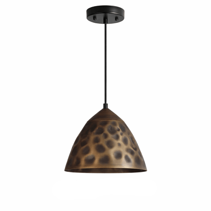 Dravik Hammered Brass Pendant Collection