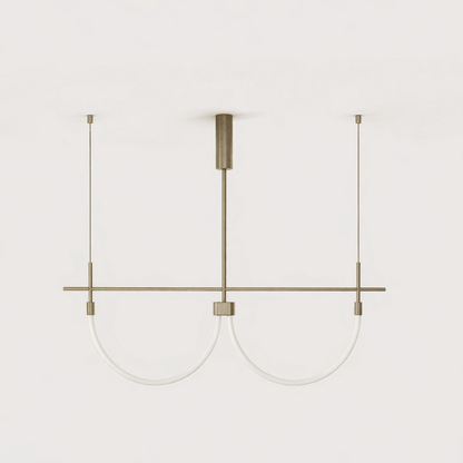 Serpentine Halo Chandelier