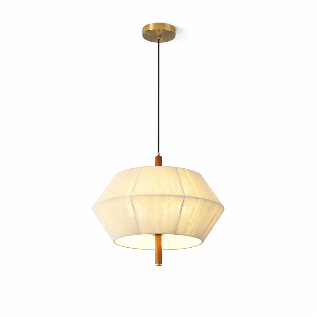 Soren Linen Geometric Pendant Lamp
