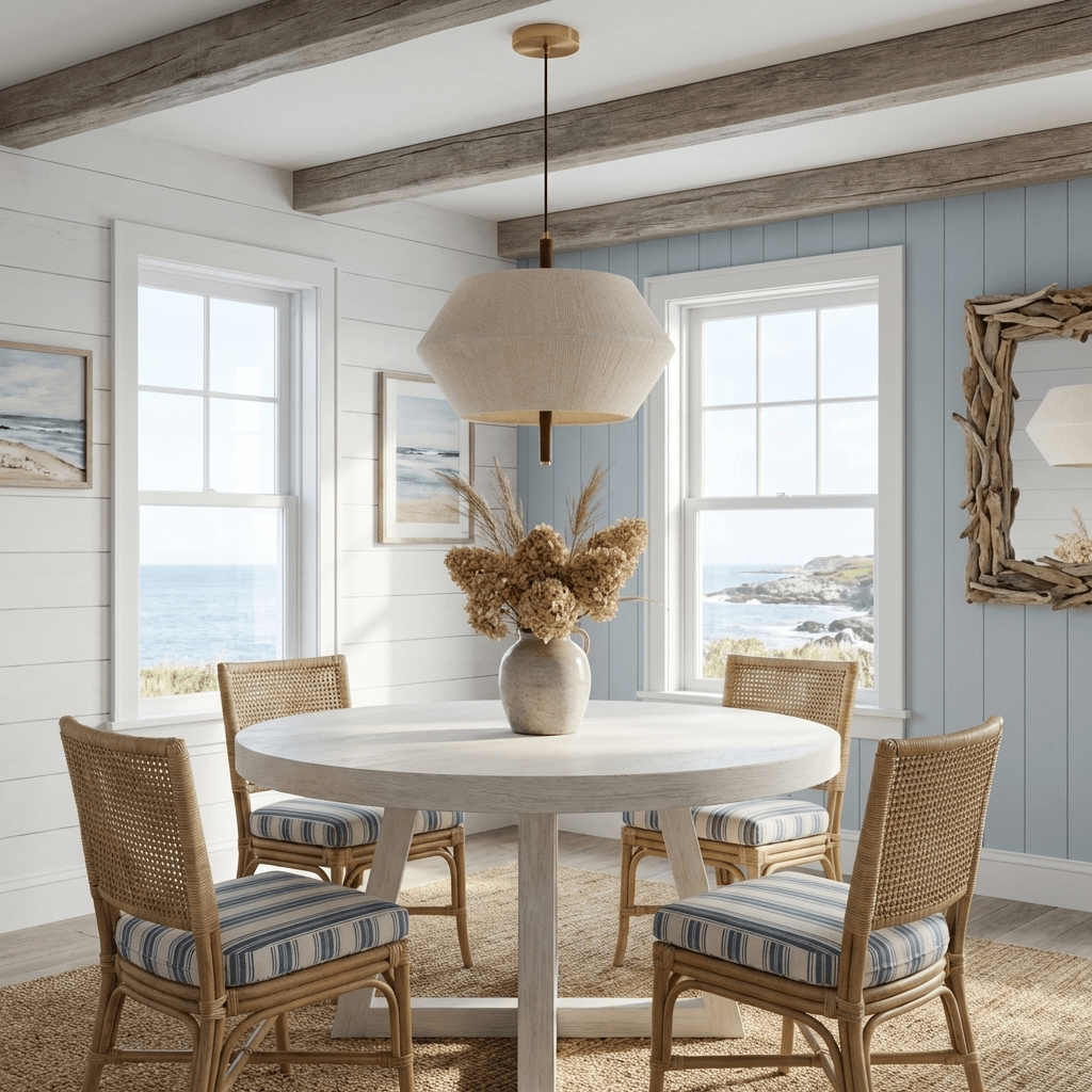 Soren Linen Geometric Pendant Lamp