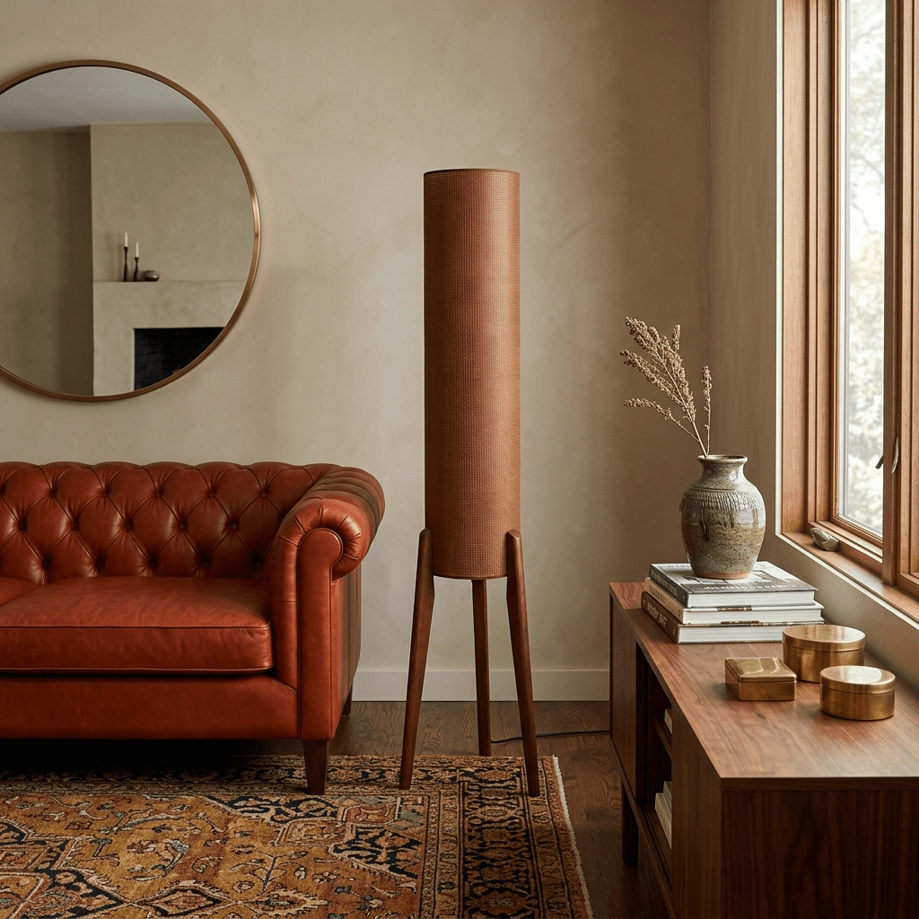 Terra Ink Column Floor Lamp