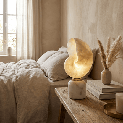 Lumora Shell Table Lamp