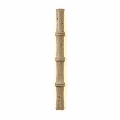 Travertine Column Glow Wall Light