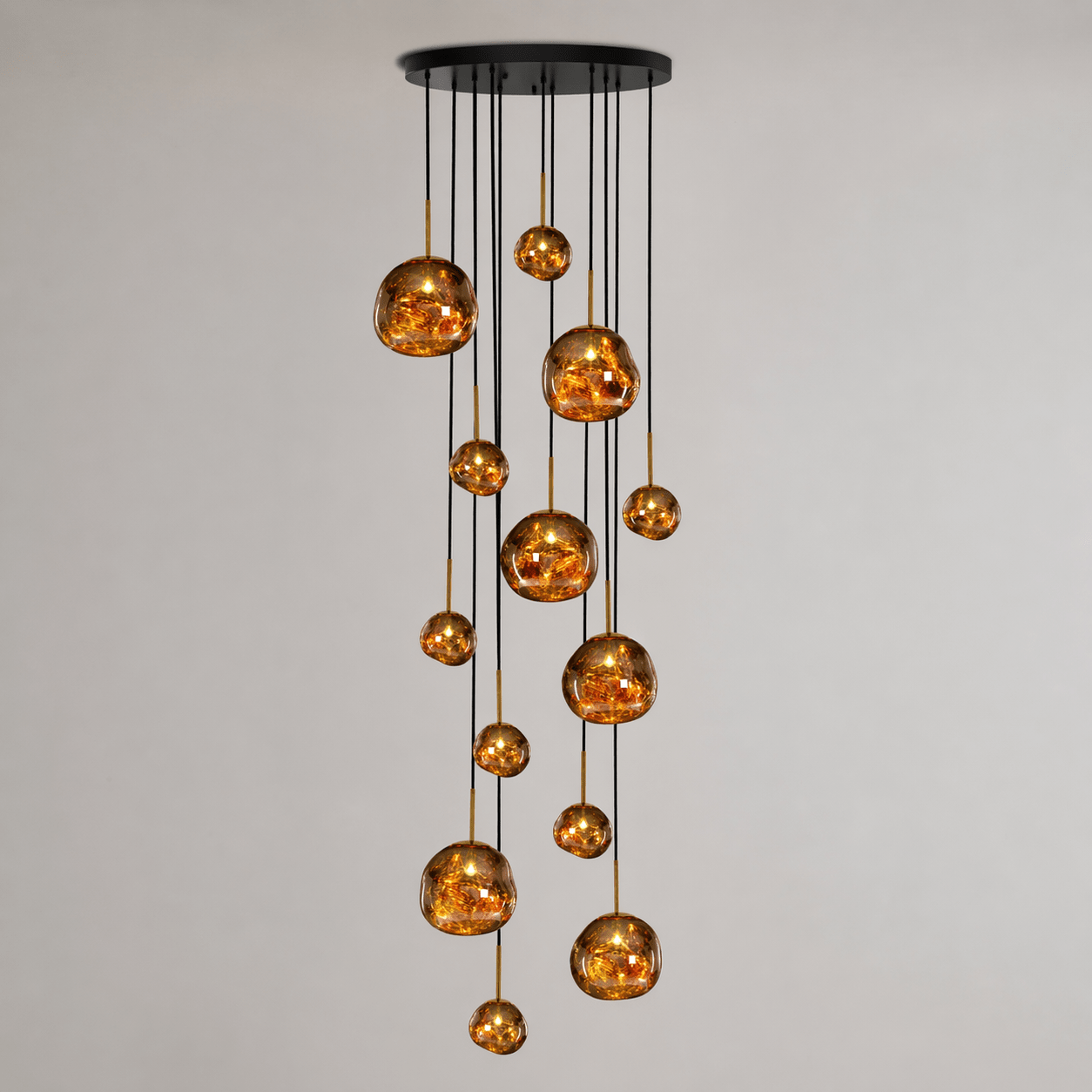 Multi Lava Round Pendant Lamp