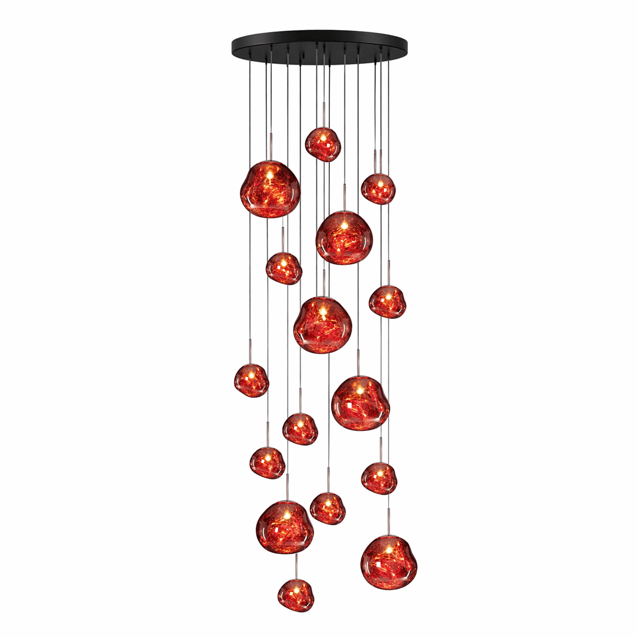 Multi Lava Round Pendant Lamp