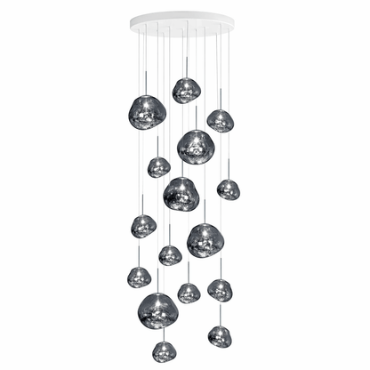 Multi Lava Round Pendant Lamp