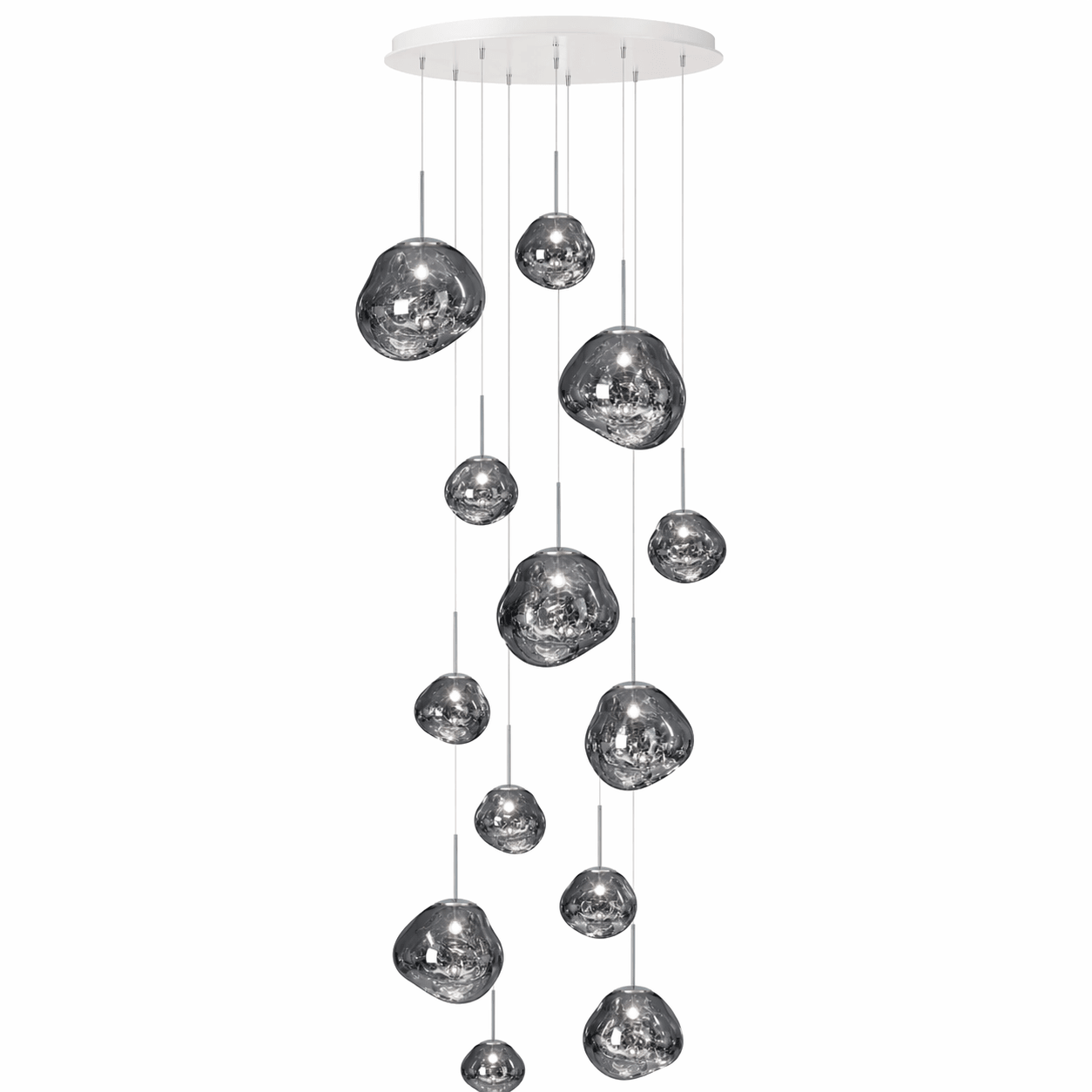 Multi Lava Round Pendant Lamp