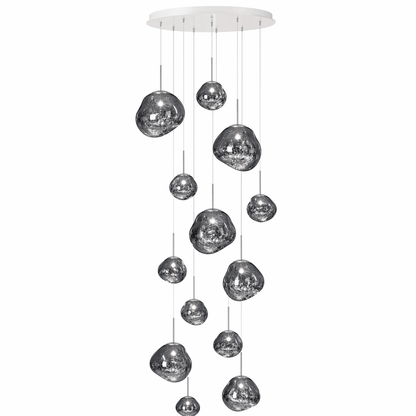 Multi Lava Round Pendant Lamp