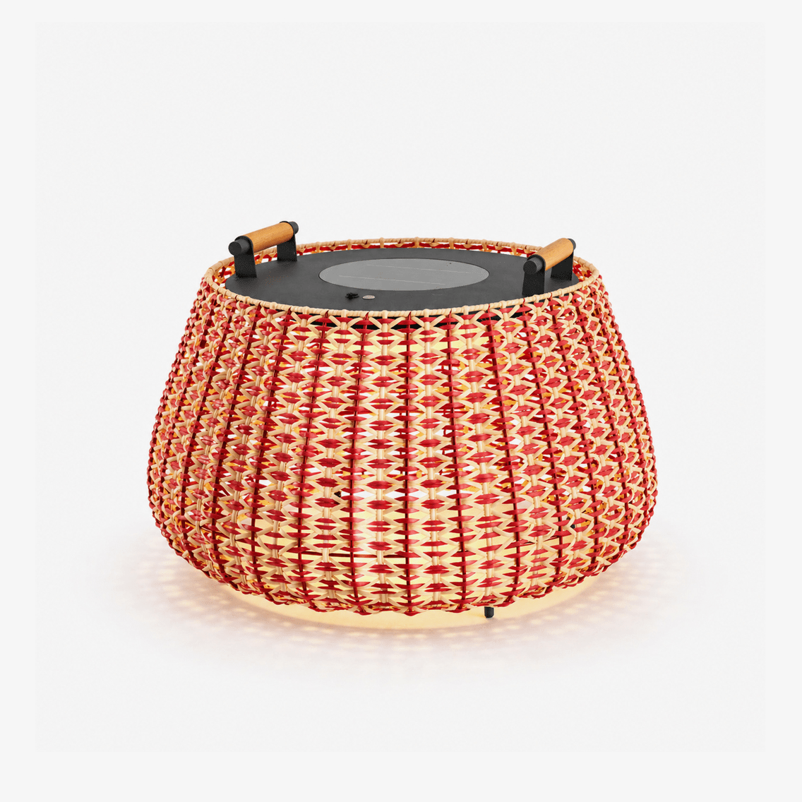 Solara Weave Outdoor Lantern Lamp