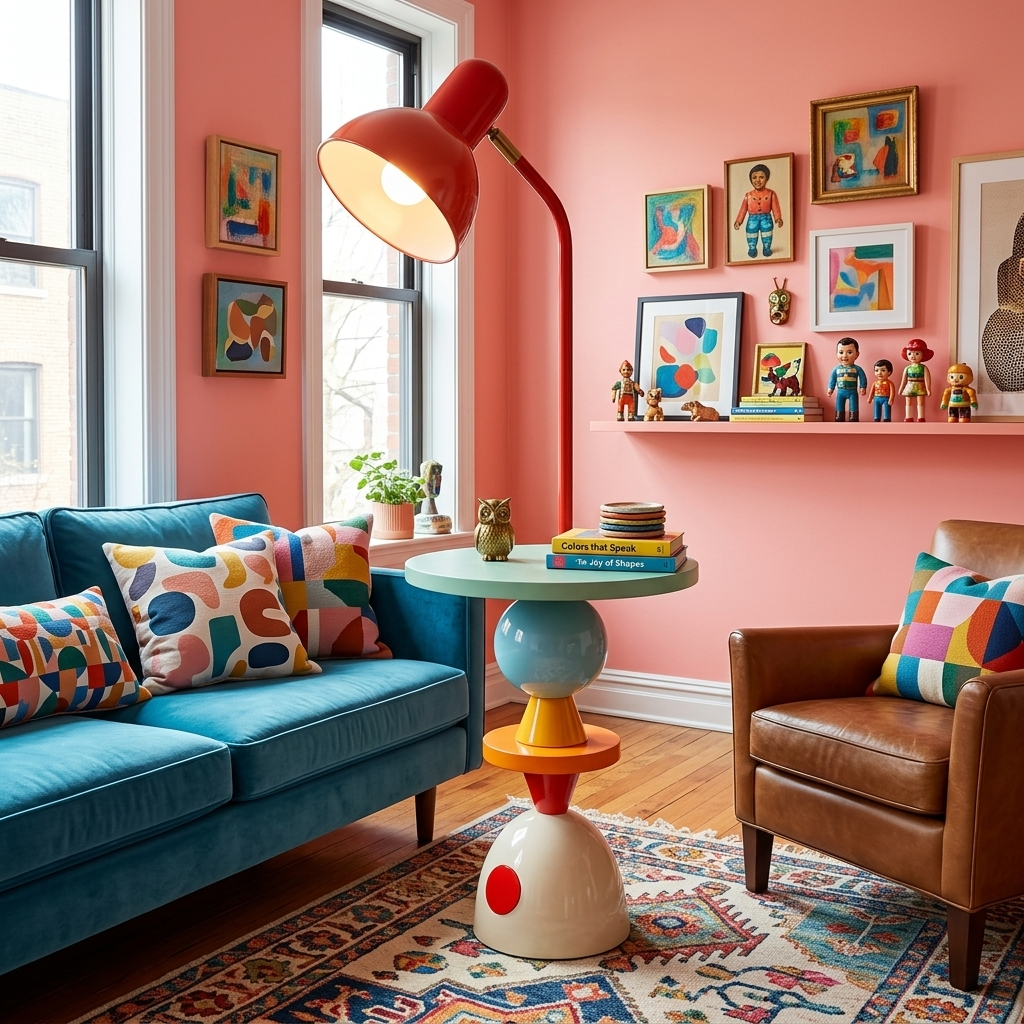 Playform Color Block Floor Lamp