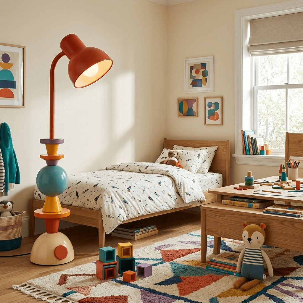 Playform Color Block Floor Lamp