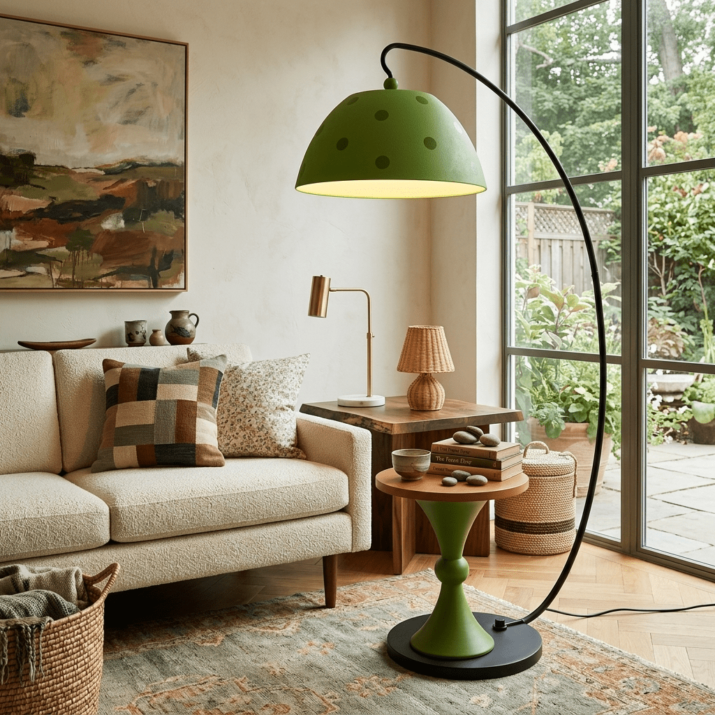 Playful Arc Floor Lamp